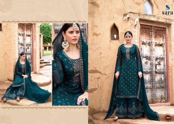 Sara Niharika Wedding Wear Designer Salwar Suit Collection